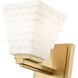 Annalise Wall Sconce Wall Light in Modern Gold