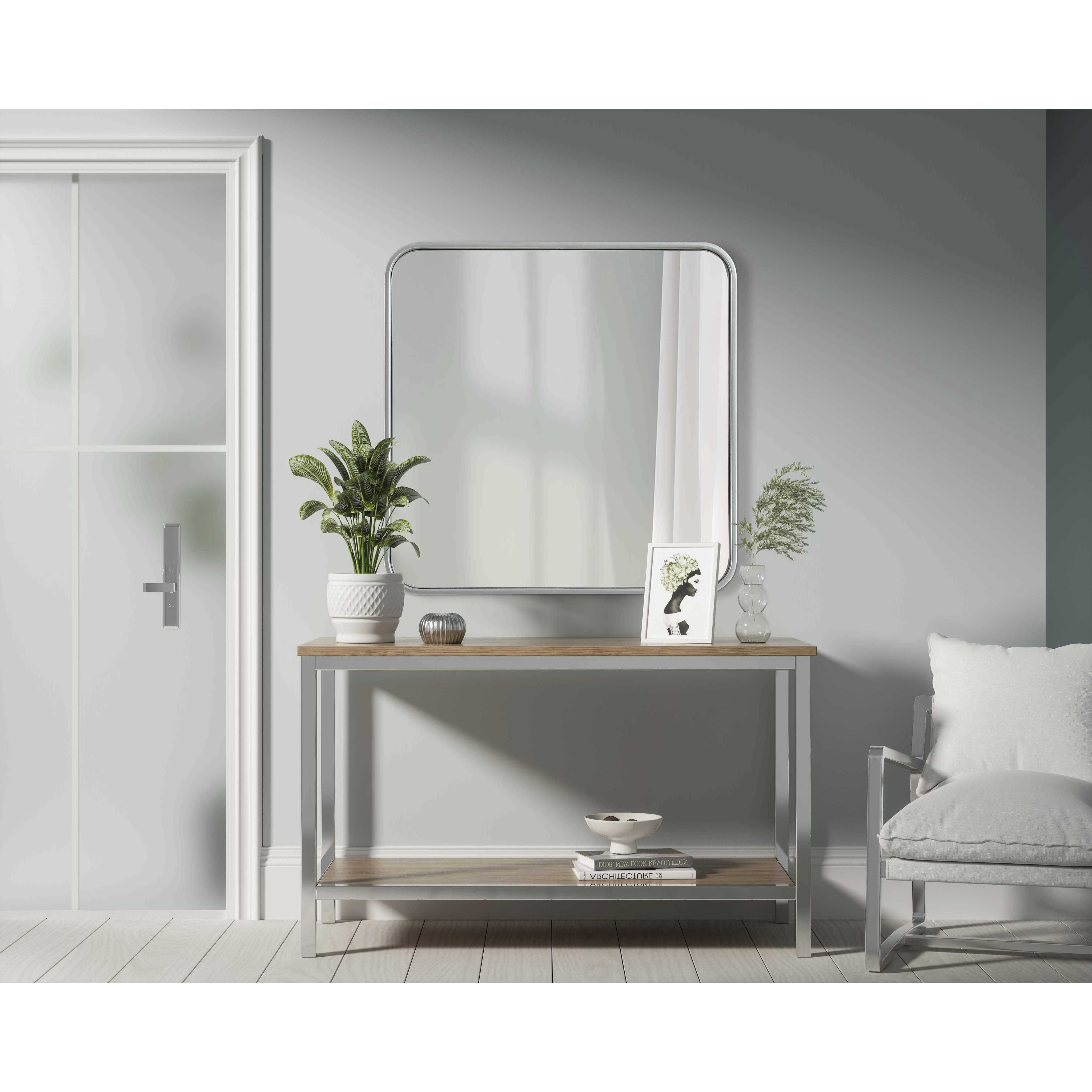 Remy 24 X 24 inch Silver Mirror