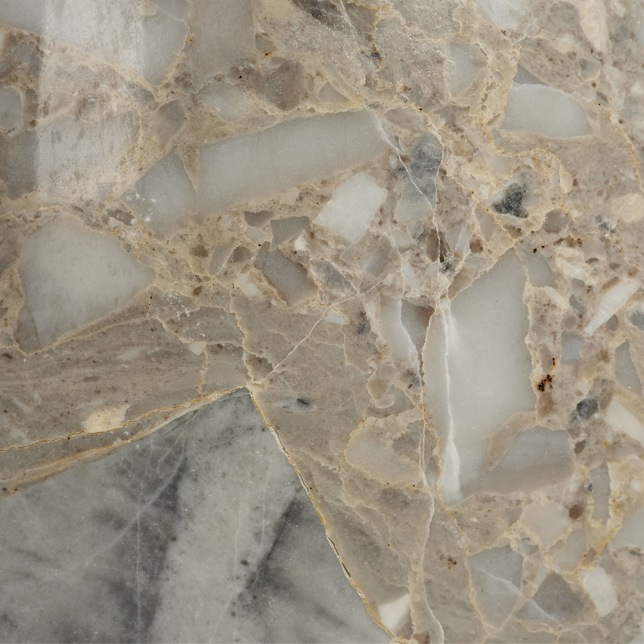 Capsule 17 inch 40 watt Grey Travertine Stone Table Lamp Portable Light