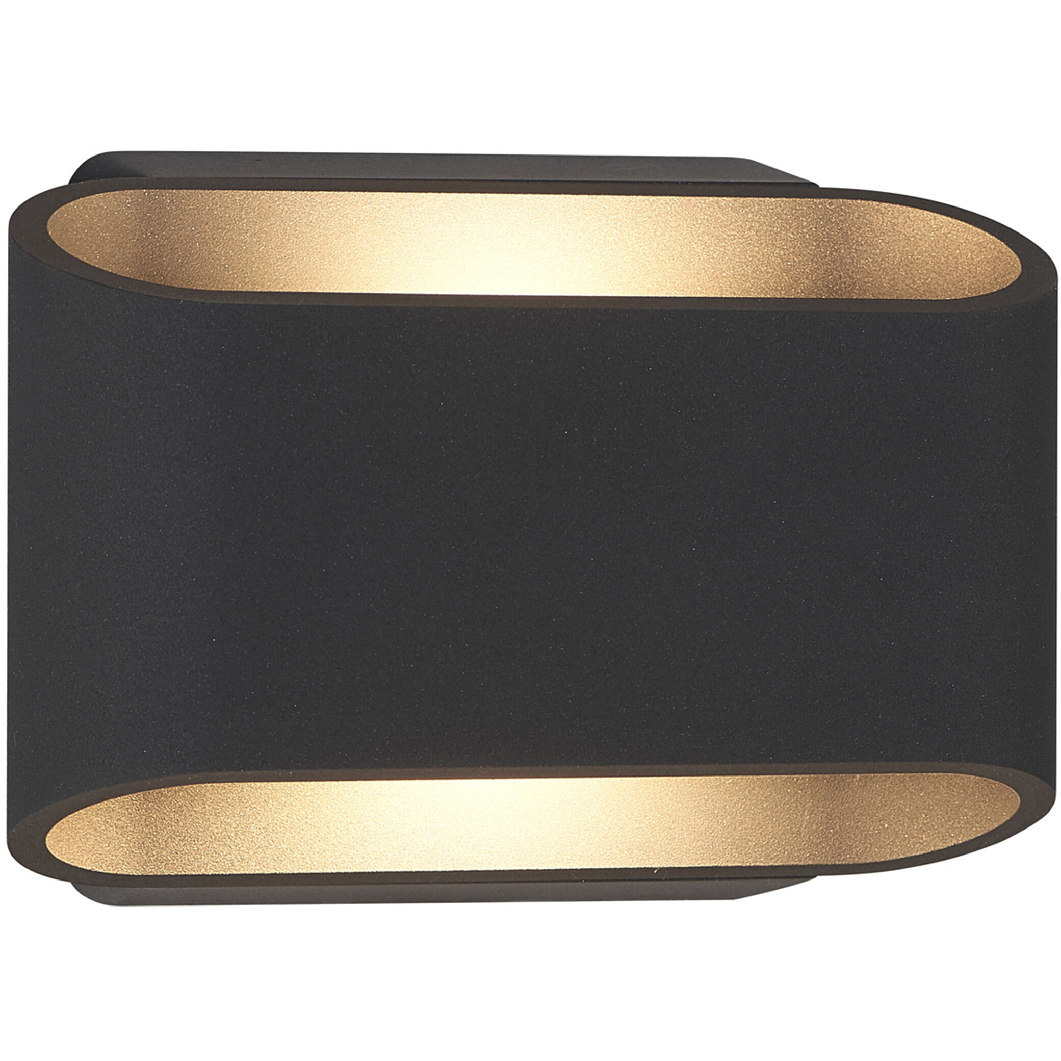 Eclipse 1 Light 7.1 inch Anthracite LED Wall Sconce Wall Light