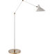 AERIN Charlton 51 inch 60.00 watt Plaster White Floor Lamp Portable Light
