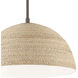 Tobago 1 Light 17 inch Bronze Gold Pendant Ceiling Light