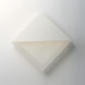 Alumilux Glow LED 8 inch White ADA Wall Sconce Wall Light