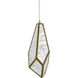 Glace 15 Light 48 inch Silver Multi-Drop Pendant Ceiling Light