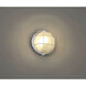 Nauticus Round Dual Mount 7 inch White Outdoor Wall Sconce