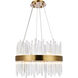 Dallas 14 Light 20 inch Gold Chandelier Ceiling Light