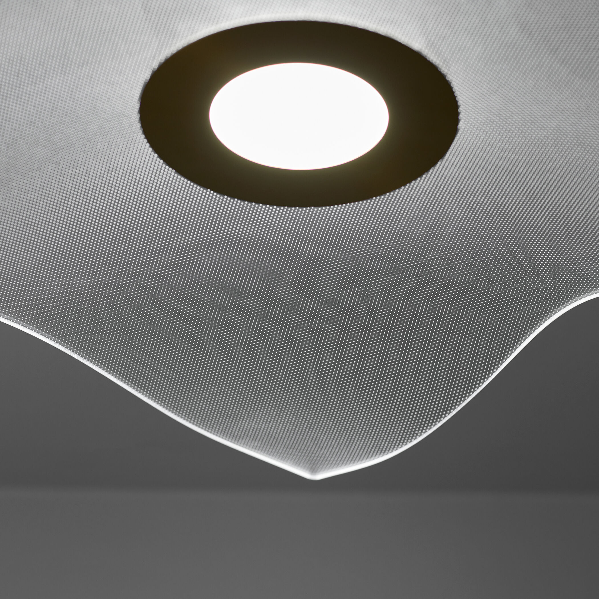 Medusa LED 20 inch Aged Brass Flush Mount Ceiling Light