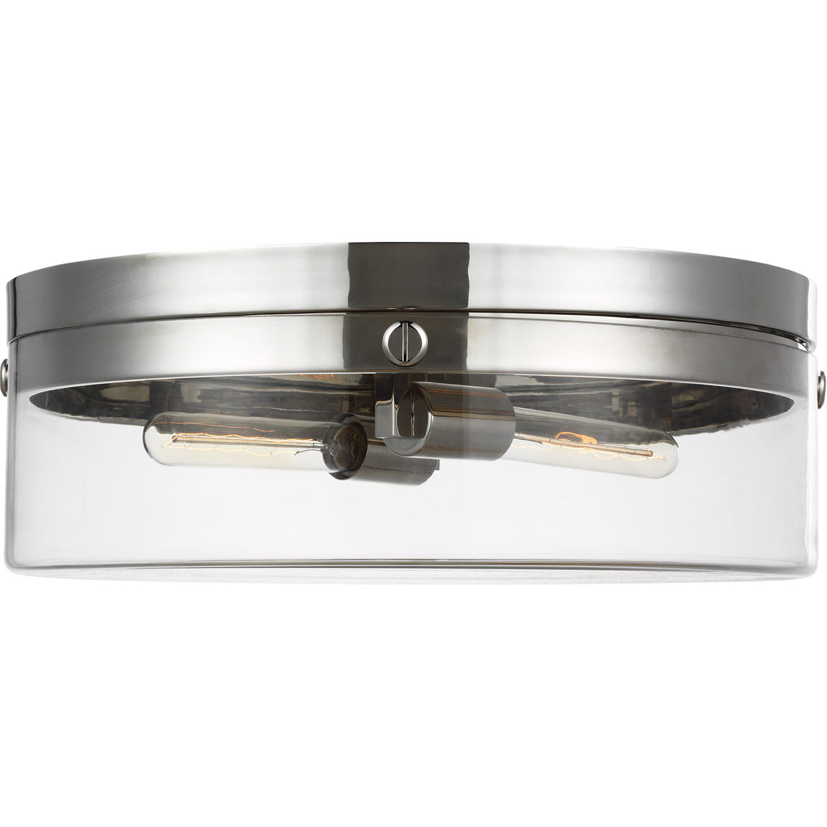 C&M by Chapman & Myers Garrett 2 Light 18.38 inch Flush Mount
