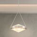 Agate 4 Light 20 inch Polished Nickel Pendant Ceiling Light