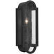 Lindsay 1 Light 20 inch Black Outdoor Wall Mount