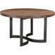 Bent 54 X 54 inch Natural Dining Table, Round