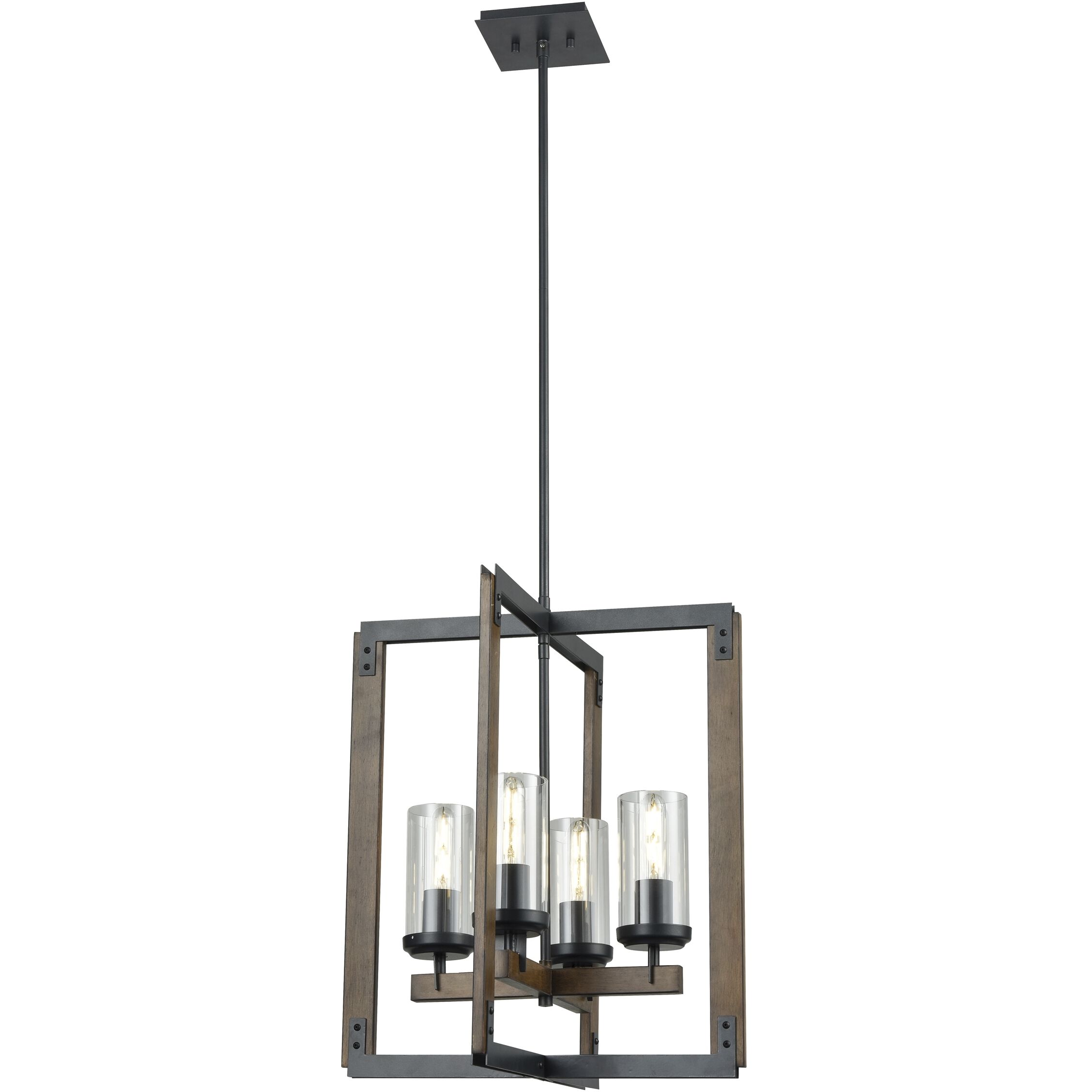 Okanagan 4 Light 18.00 inch Foyer Pendant