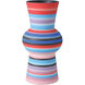 Happy 80's 12 X 5.75 inch Vase