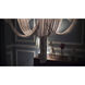 Chantilly LED 34 inch Polished Nickel Entry Foyer Pendant Ceiling Light