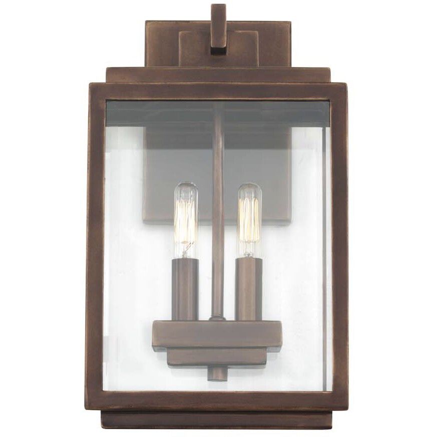 Chester Outdoor Wall Sconce Wall Light in Copper Patina
