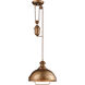 Farmhouse 1 Light 14 inch Bellwether Copper Pendant Ceiling Light