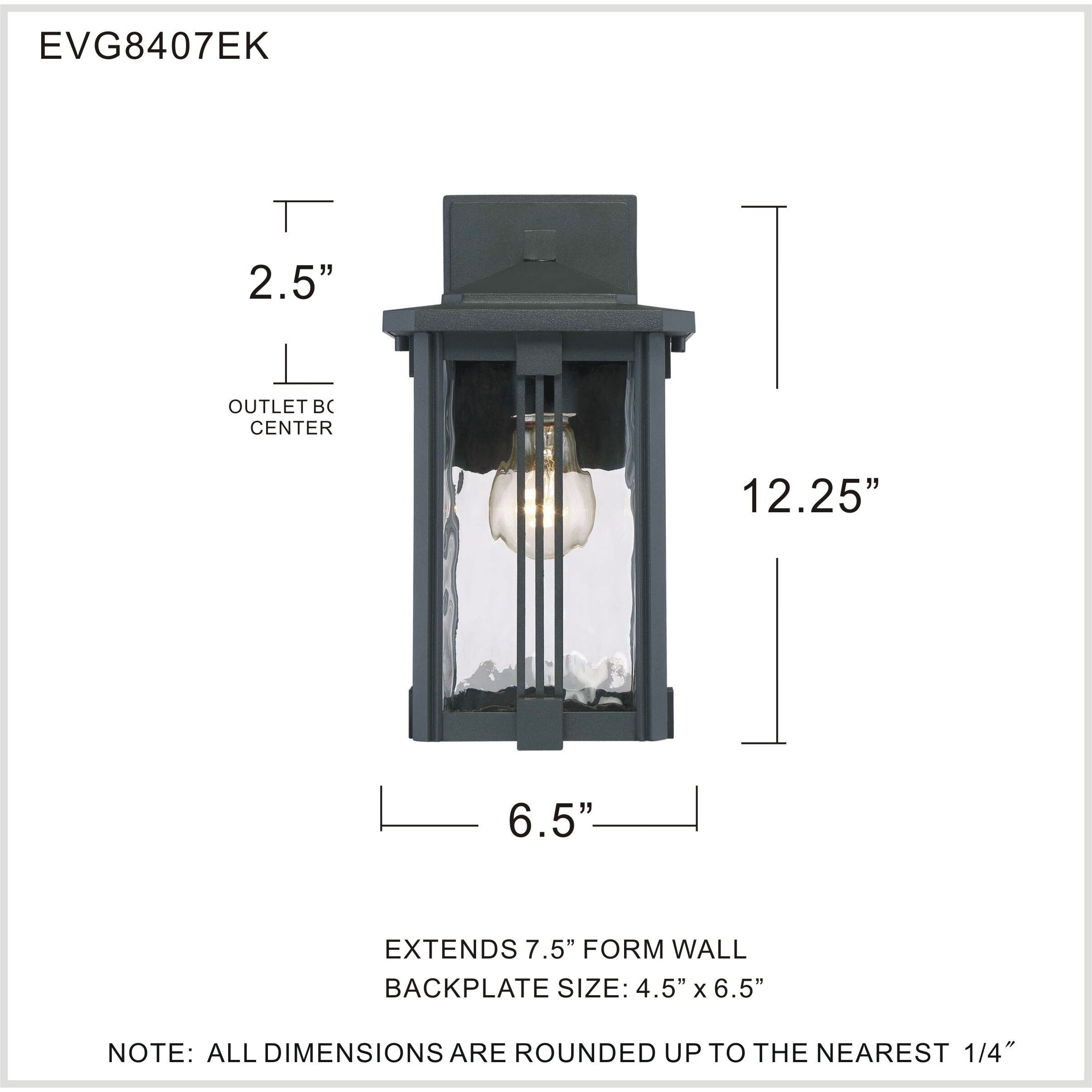 Everglade Outdoor Wall Lantern