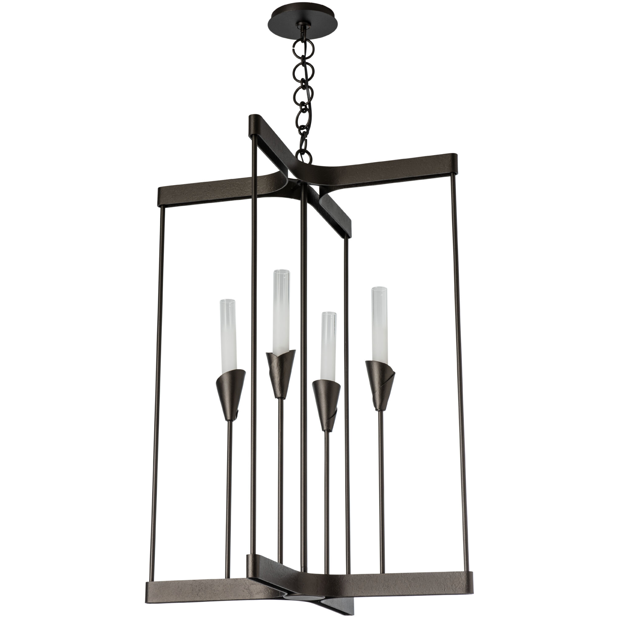 Lilium 4 Light 24.1 inch Oil Rubbed Bronze Chandelier Ceiling Light