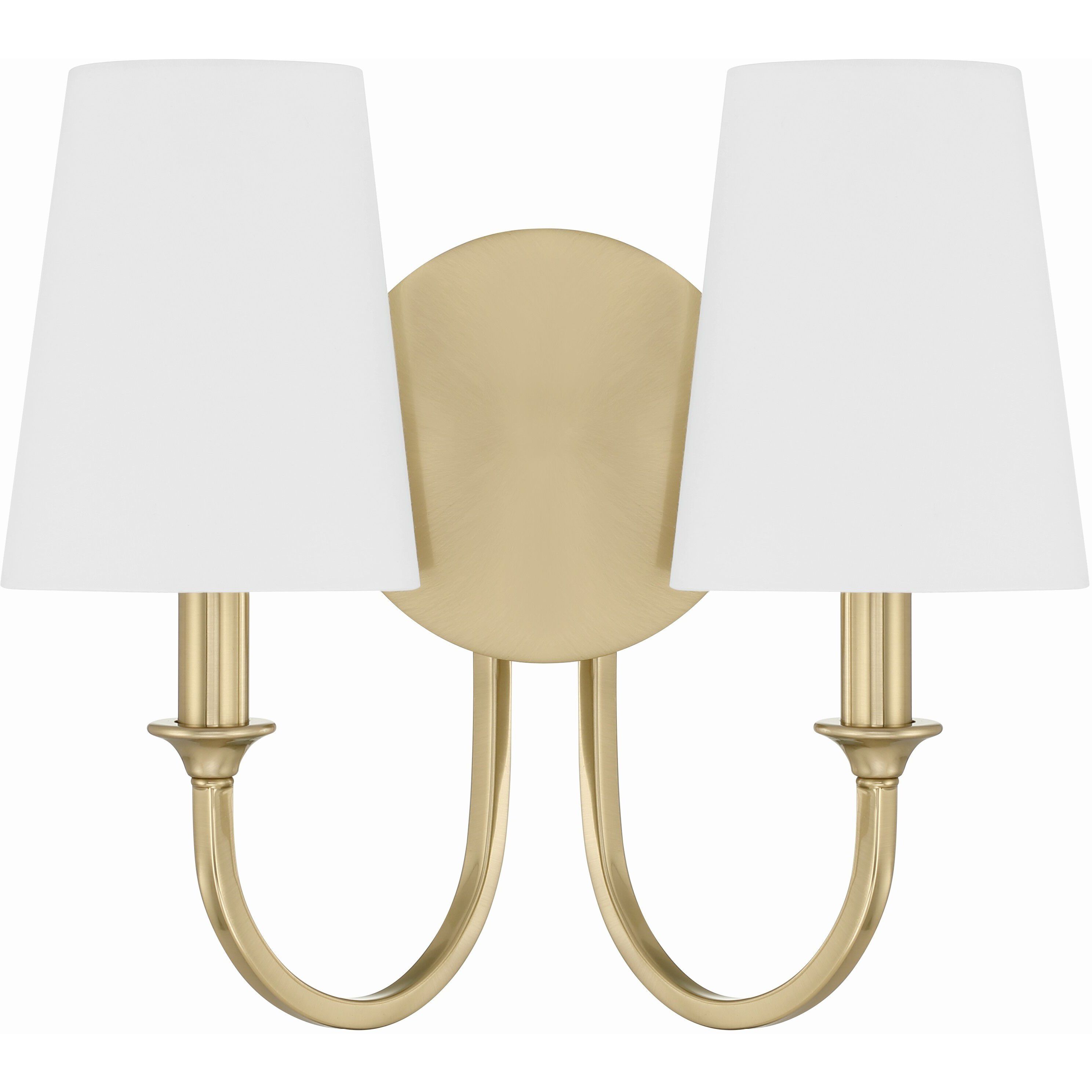 Payton Bath Wall Light in Vibrant Gold