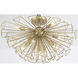 Dendelio 9 Light 22.5 inch Gold Chandelier Ceiling Light