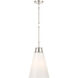 Bellaryn 1 Light 11.25 inch Polished Nickel Pendant Ceiling Light