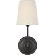 Thomas O'Brien Vendome LED 6.5 inch Bronze Cordless Single Sconce Wall Light