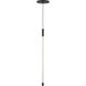 Motif LED 0.75 inch Black Pendant Ceiling Light