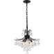 Toureg 6 Light 16 inch Black and Clear Pendant Ceiling Light in Royal Cut