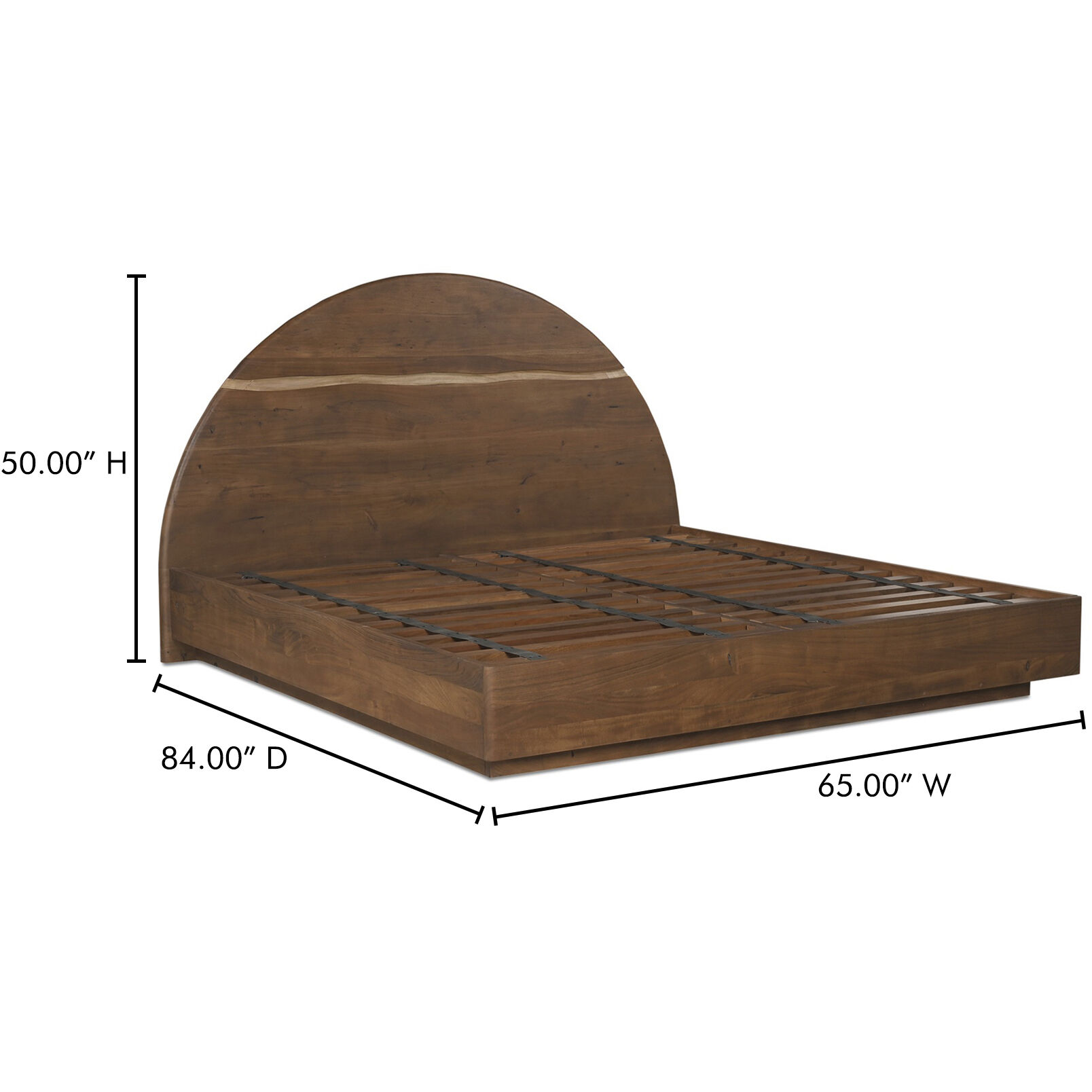 Watson Brown Bed, Queen