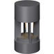 Sean Lavin Turbo 12 15.6 watt Charcoal Outdoor Path Light in LED 80 CRI 3000K, No Options, Integrated LED