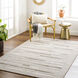 Eloquent 90 X 60 inch Medium Gray Rug, Rectangle