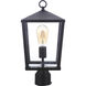 Olsen 1 Light 16 inch Midnight Outdoor Post Light