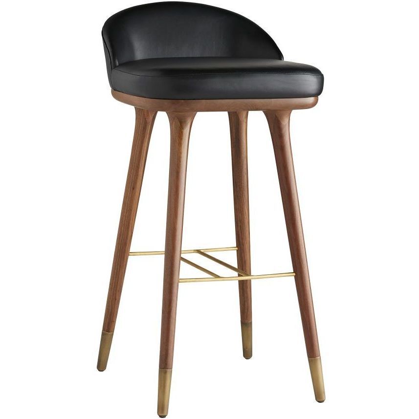 Walsh 35.5 inch Black Bar Stool