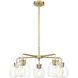 Dawes 5 Light 27 inch Brass Chandelier Ceiling Light