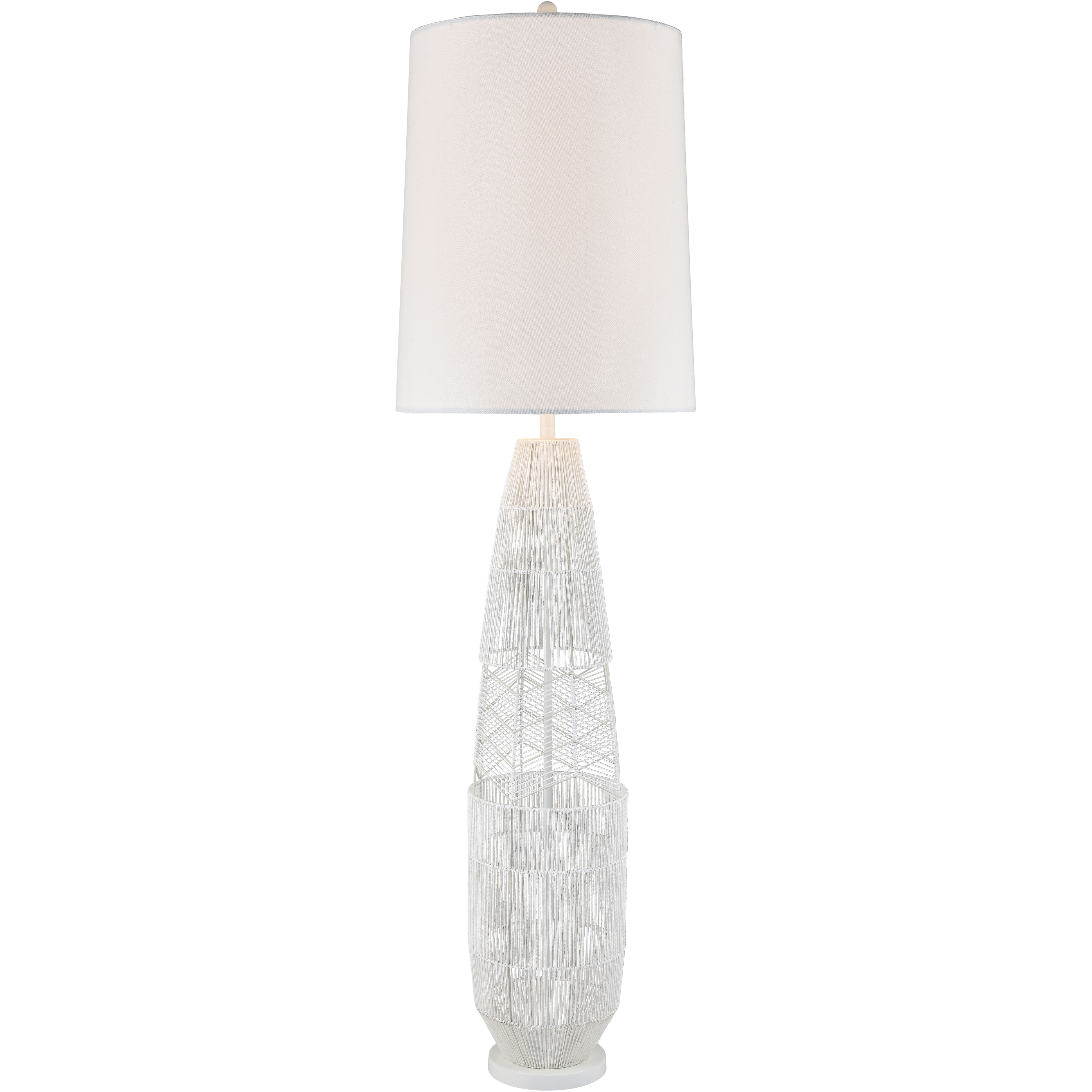 Husk 63 inch 150 watt White Floor Lamp Portable Light