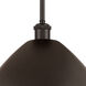 Ballston Dome 1 Light 16 inch Oil Rubbed Bronze Pendant Ceiling Light