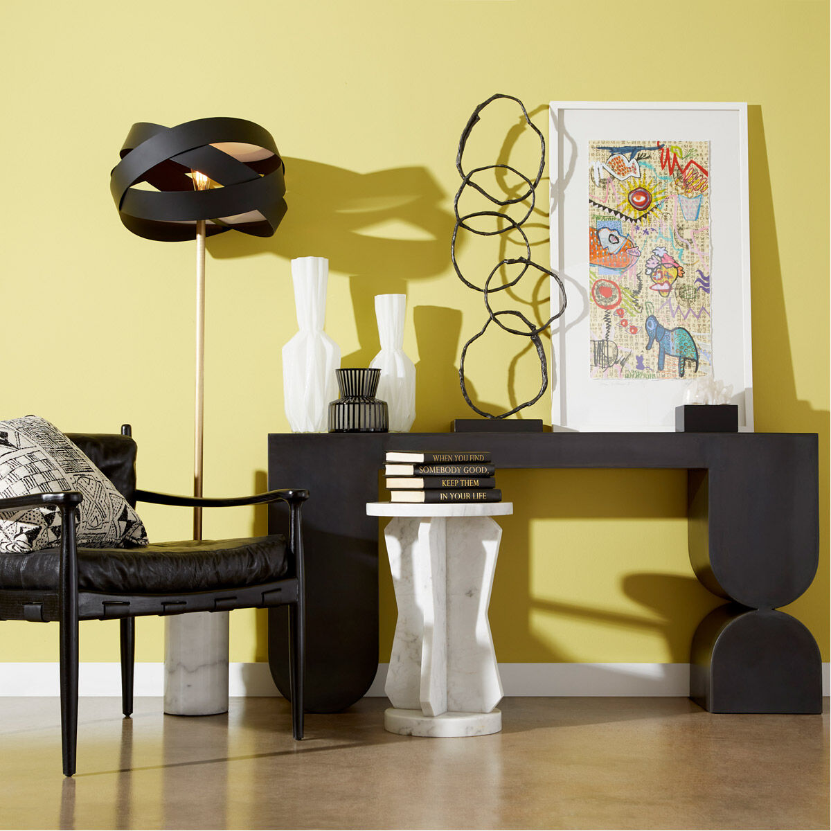 Infinity Origami 20 X 7 inch Vase, Large