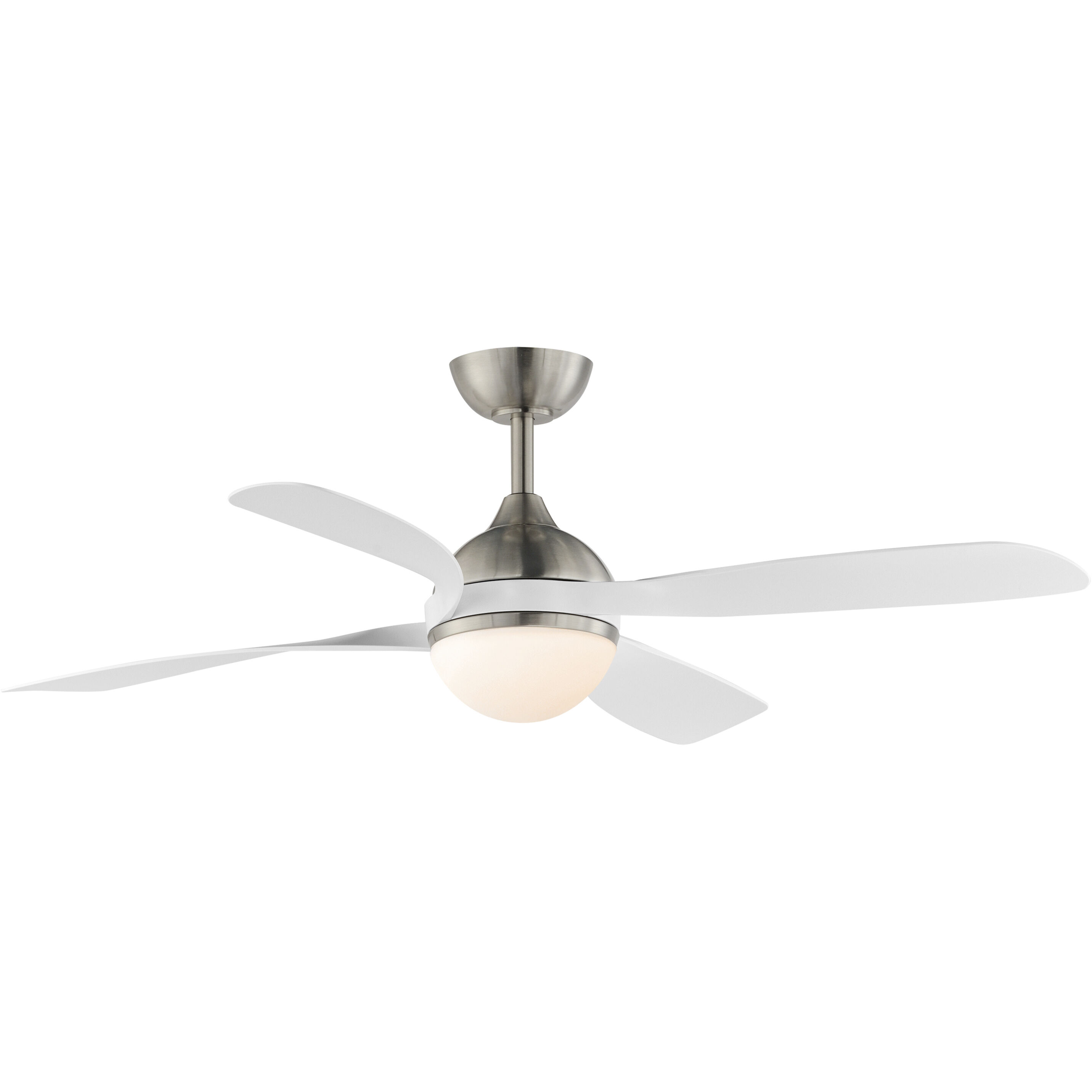 Bola 52 inch Satin Nickel Indoor Ceiling Fan