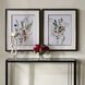 Delicate Flowers 33.63 X 27.63 inch Framed Prints, Set of 2