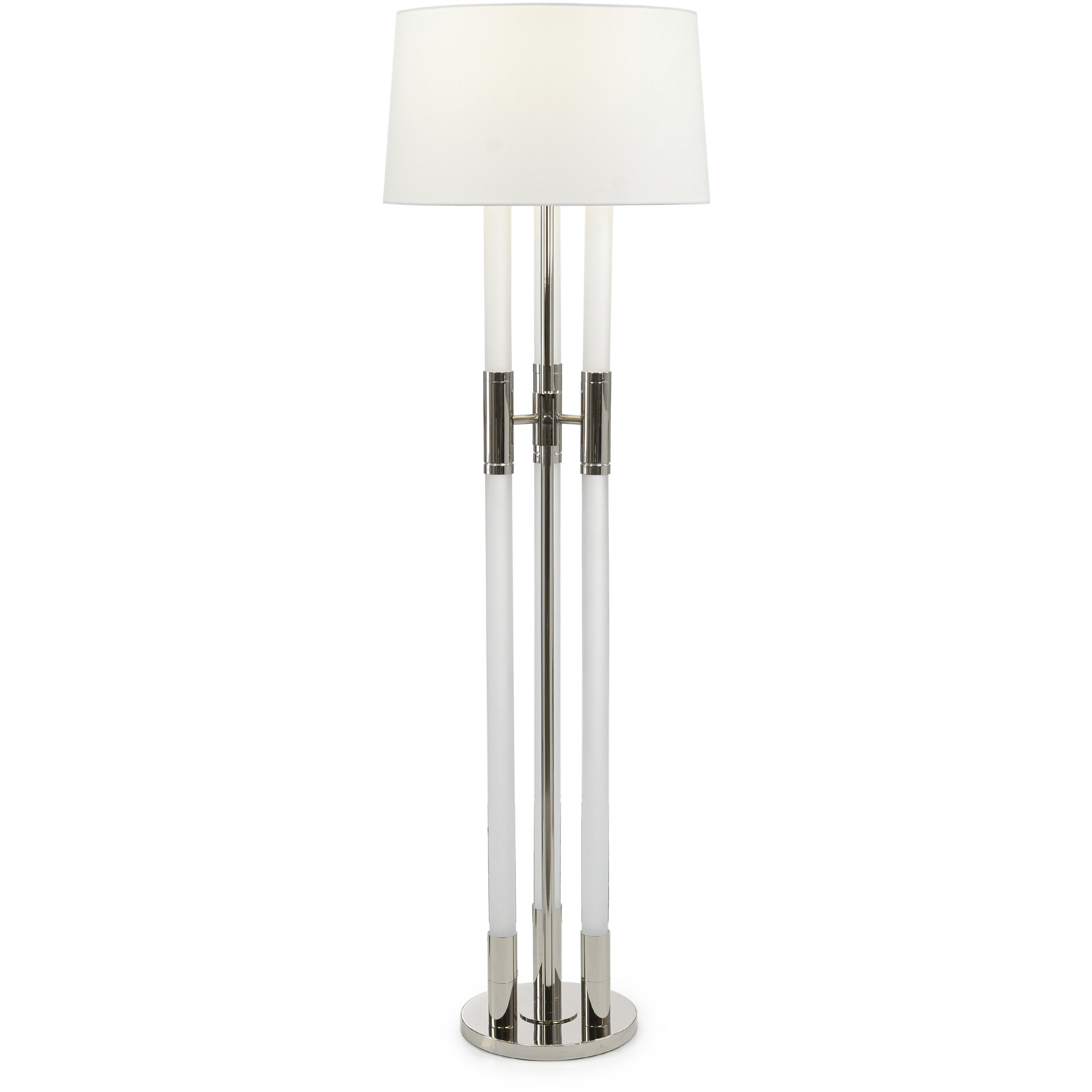 Troika 69.5 inch 150.00 watt Polished Nickel Floor Lamp Portable Light