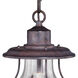 Dockside LED 8 inch Weathered Patina Outdoor Pendant