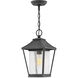 Palmer 1 Light 8 inch Museum Black Outdoor Hanging Lantern