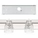 Dryden 4 Light 32 inch Polished Nickel Vanity Light Wall Light