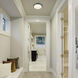 Gabi LED 10 inch Matte Black Flush Mount Ceiling Light