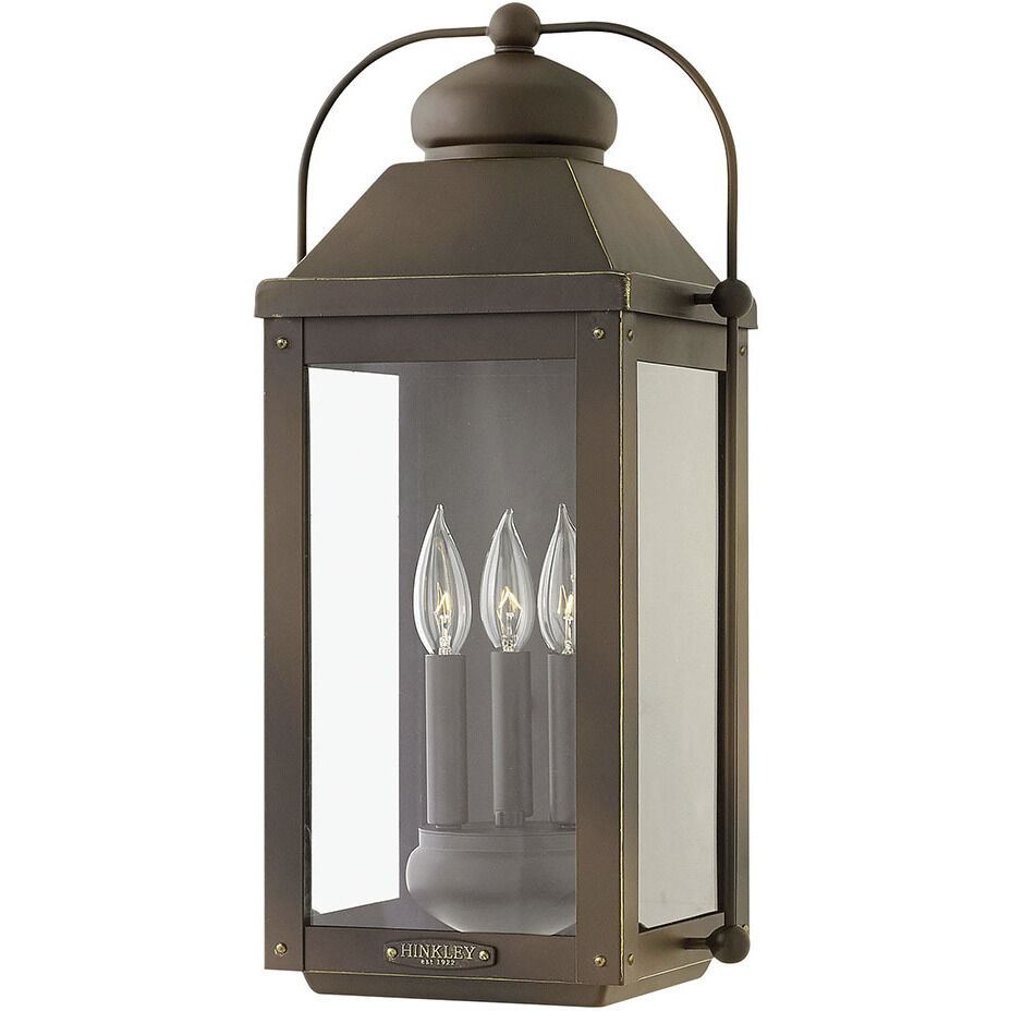 Heritage Anchorage 3 Light 11.00 inch Outdoor Wall Light