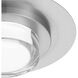 Plate LED 12 inch Brushed Stainless Steel Outdoor Flush Mount