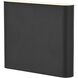 Clyde 2 Light 5 inch Black Outdoor Wall Sconce