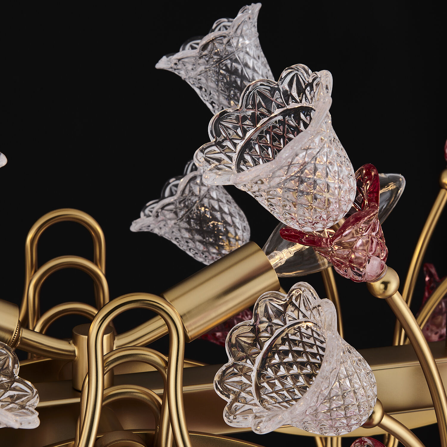 Bella Island Light Ceiling Light in Antique Brass