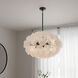 Audrey Pendant Ceiling Light in Matte Black