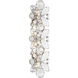 kate spade new york Lloyd LED 7.25 inch Polished Nickel Sconce Wall Light in Clear Glass